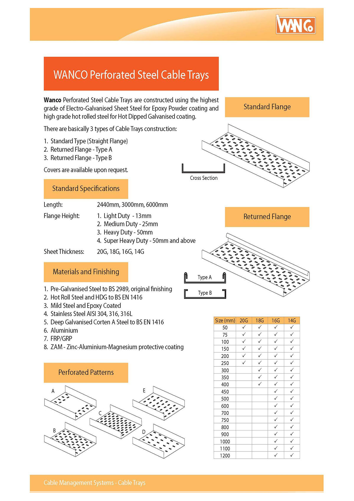 METAL CABLE TRAY