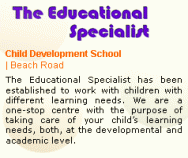 The Educational Specialist (Centre For Children With Different Learning Needs)