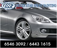 Green Star Spray Painting