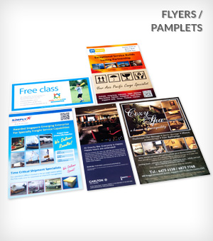 Print Services - Flyers / Pamplets