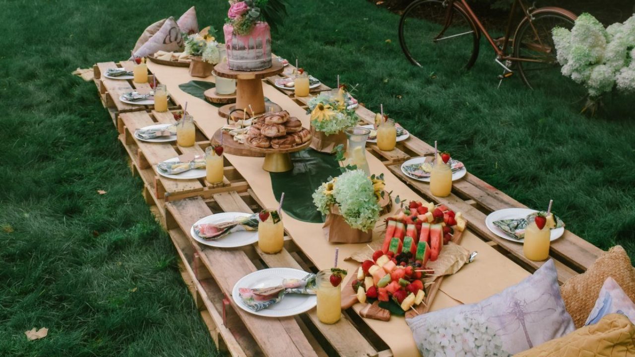 Instagram Worthy Picnic Rental Sets with Free Set Up Service in