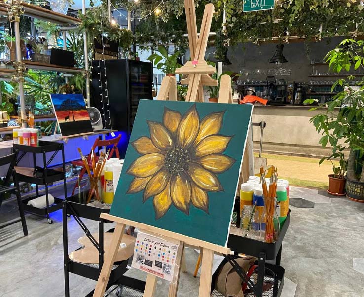 Art Jamming Session at Walking on Sunshine @ 313@Somerset