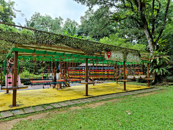 Houbii Spot Rope Course at Zoo Singapore Zoo