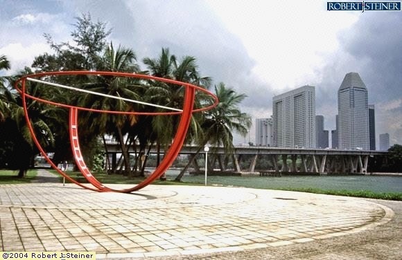 Marina City Park, Sculpture and CBD View