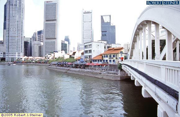 Pubs Are Just Along The Bridge