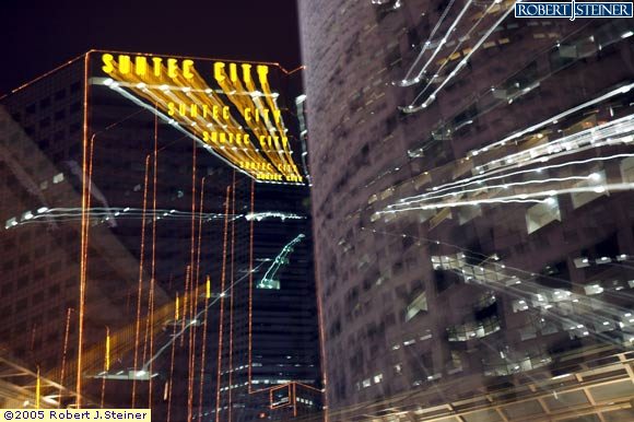 Fusion View of Suntec City & Centennial Tower